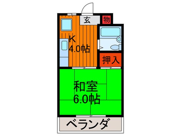 サンリポ－ト香里の物件間取画像